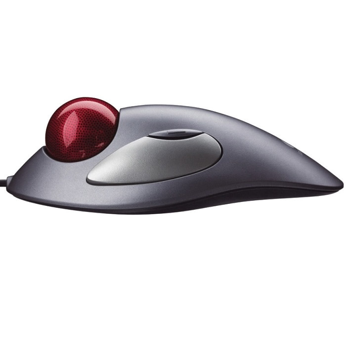 Mouse Logitech TrackMan Marble Alambrico Optico 910-000806