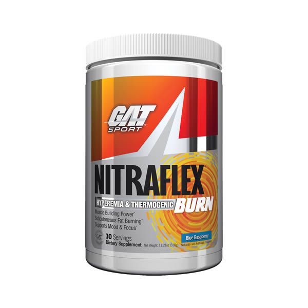 Pre Entreno Gat Nitraflex Burn 30 Servicios Mora