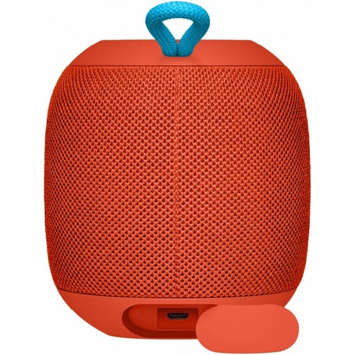 Bocina Logitech Ultimate Ears WONDERBOOM Fireball Roja Bluetooth Recargable Contra Agua 984-000847