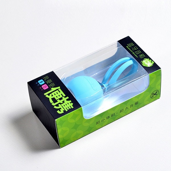 Bocina Portatil Bluetooth Resistente al Agua Color Azul