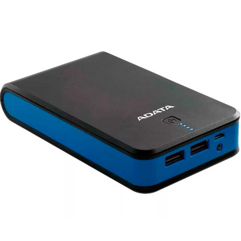 Power Bank 16750Mah ADATA P16750 Bateria Portatil LED Celulares AP16750-5V-CBKBL