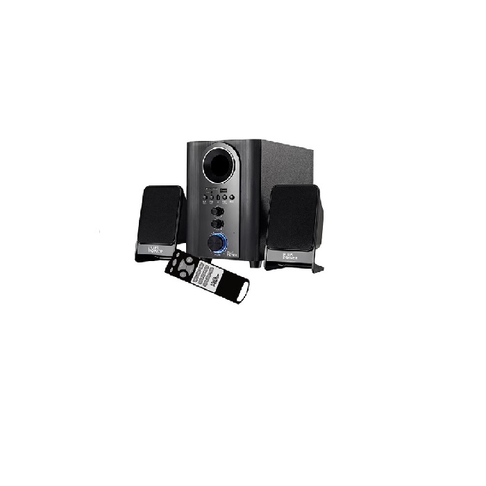 Sistema De Audio Minicomponente 2.1 Gris Marca Plus Power