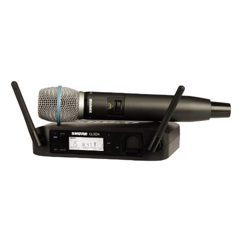 Microfono inalambrico Shure GLXD24/BETA87 1 Canal Negro