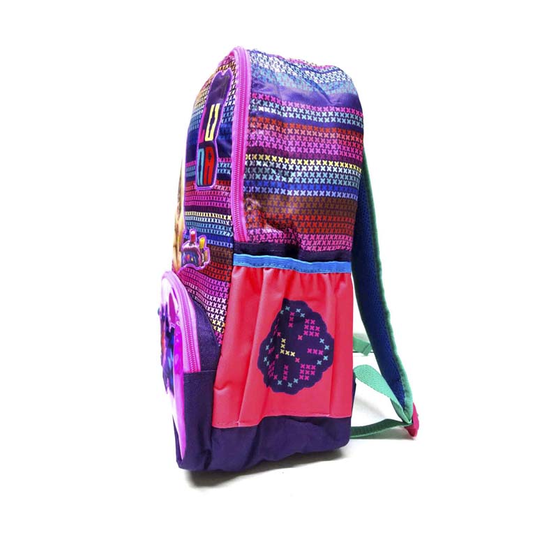 Mochila Escolar ATM PACKS, Soy Luna 0221-Rosa con Morado