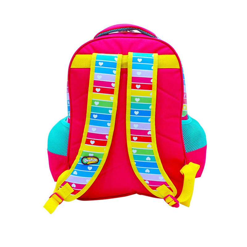 Mochila Escolar ATM PACKS, Shopkins 3106-Verde con Rosa