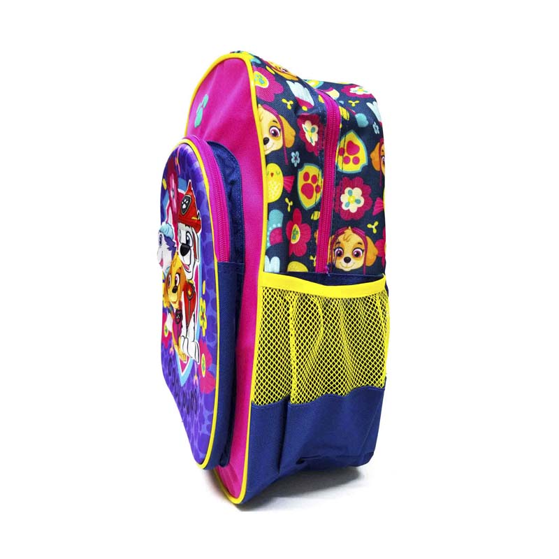 Mochila Escolar ATM PACKS, Paw Patrol 1111-Azul con Fiusha