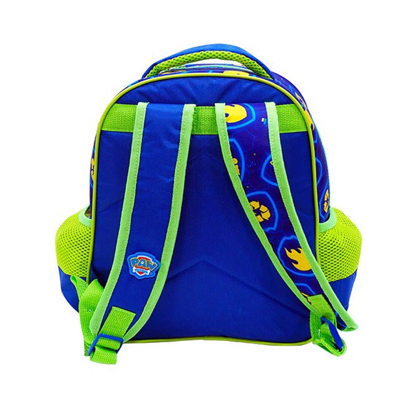 Mochila Escolar ATM PACKS, Paw Patrol 1093-Azul con Verde