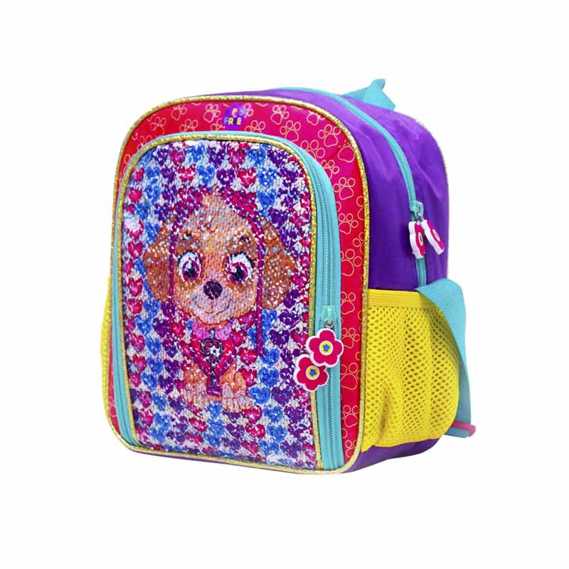 Lonchera Escolar ATM PACKS, Paw Patrol 1099-Lila con Rosa