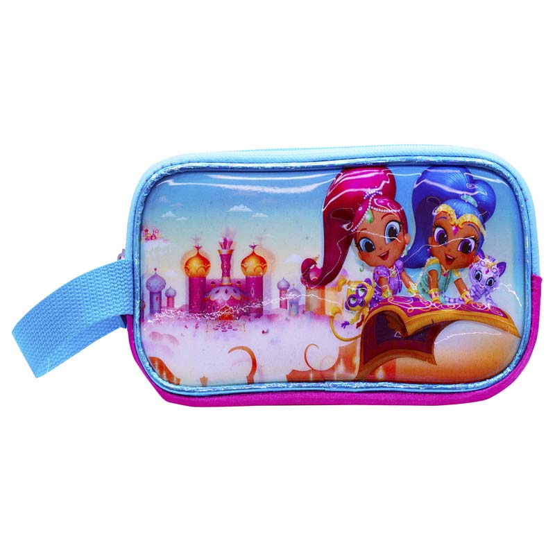 Lapicera Escolar Atm Packs, Shimmer & Shine 5337-Rosa