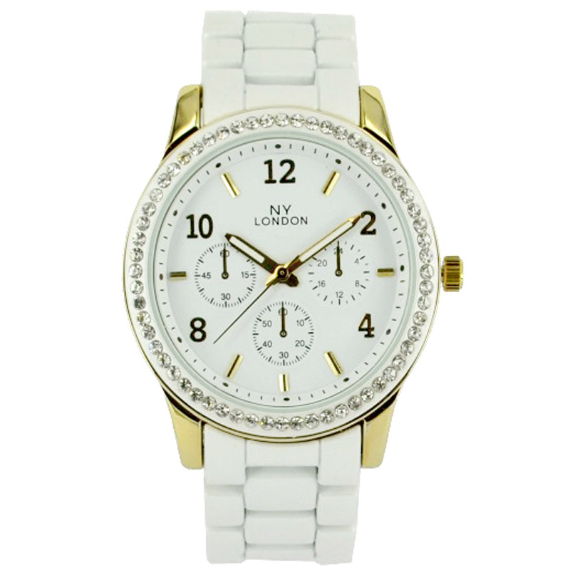 Reloj Electric Crystals On Turquesa, Cristal Sun