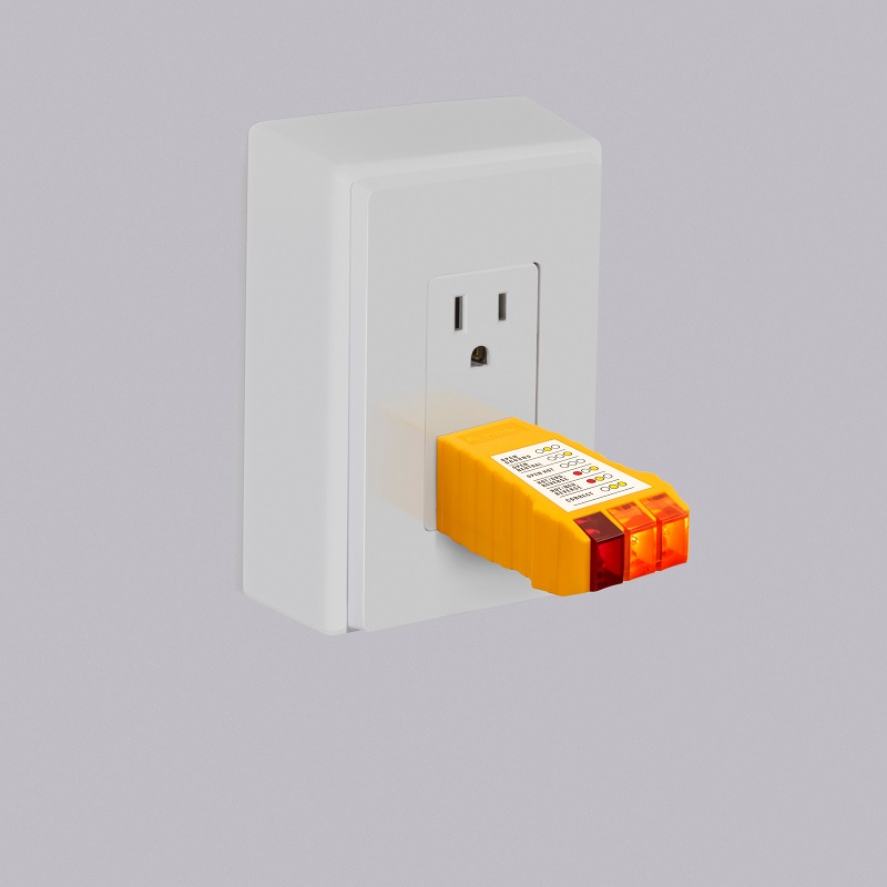 Probador de polaridad para contactos de 125 Vca 