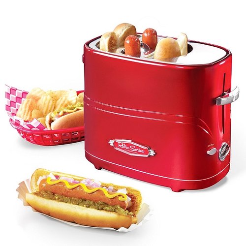 Tostador De Hot Dog Retro | Hdt600retrored Nostalgia