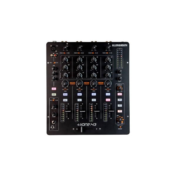 Mezcladora Allen&heath Xone43 4+1 Canales Negro