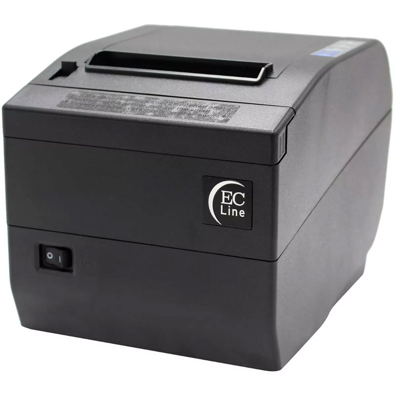 Impresora Termica Mini Printer EC LINE 80MM USB Autocortador EC-PM-80320-USB 