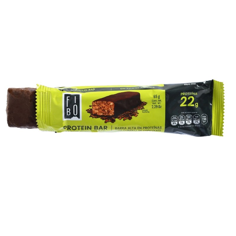 Barra De Proteína 65 Gr (2 Cajas, 12 Barras) - Sabor Chocolate