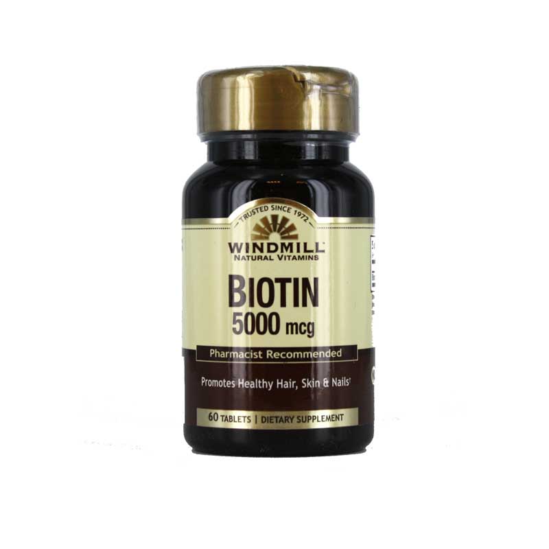 Suplemento Btioina 5000Mg Windmill 60 Tabs