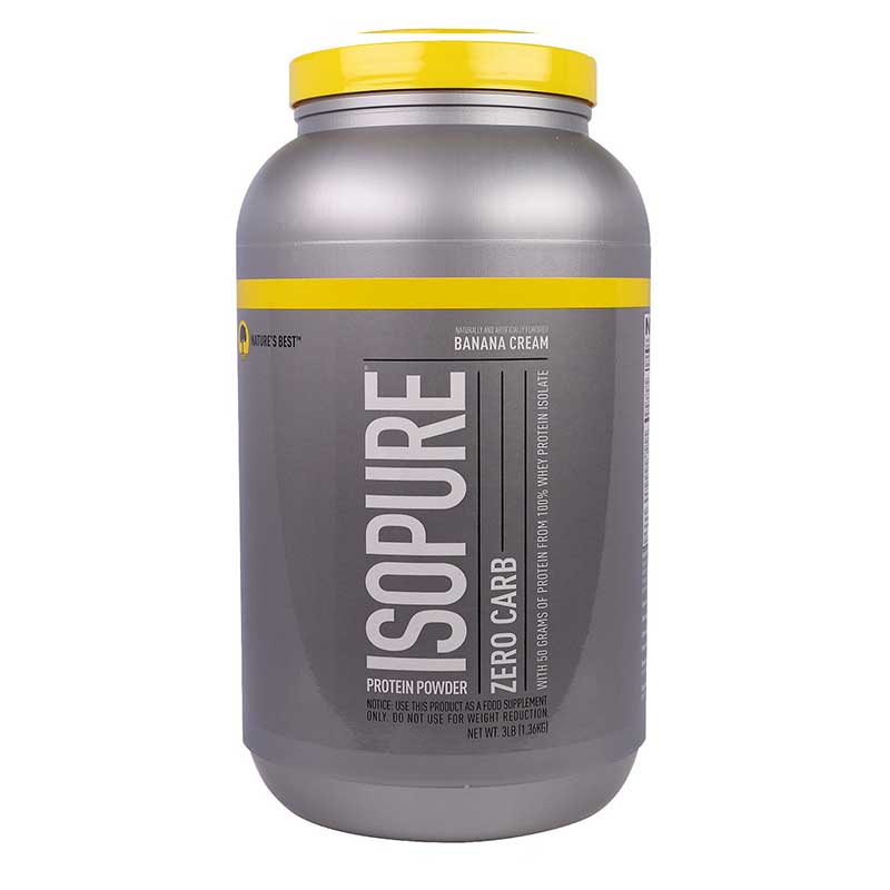 Proteina Isopure Zero Carb Sabor Platano 3lbs