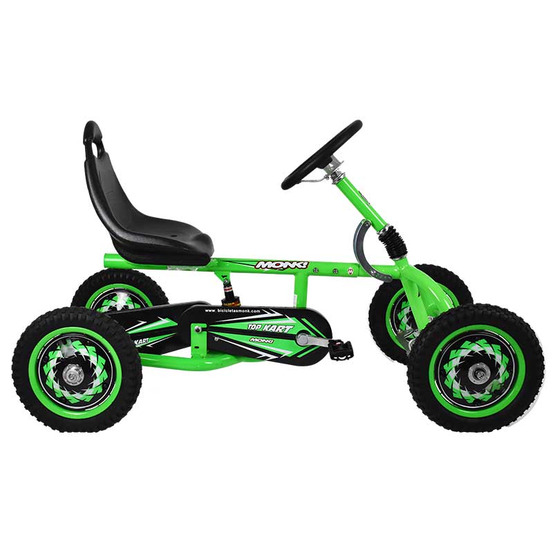 GOKART CON SUSPENSION MONK R12 VERDE