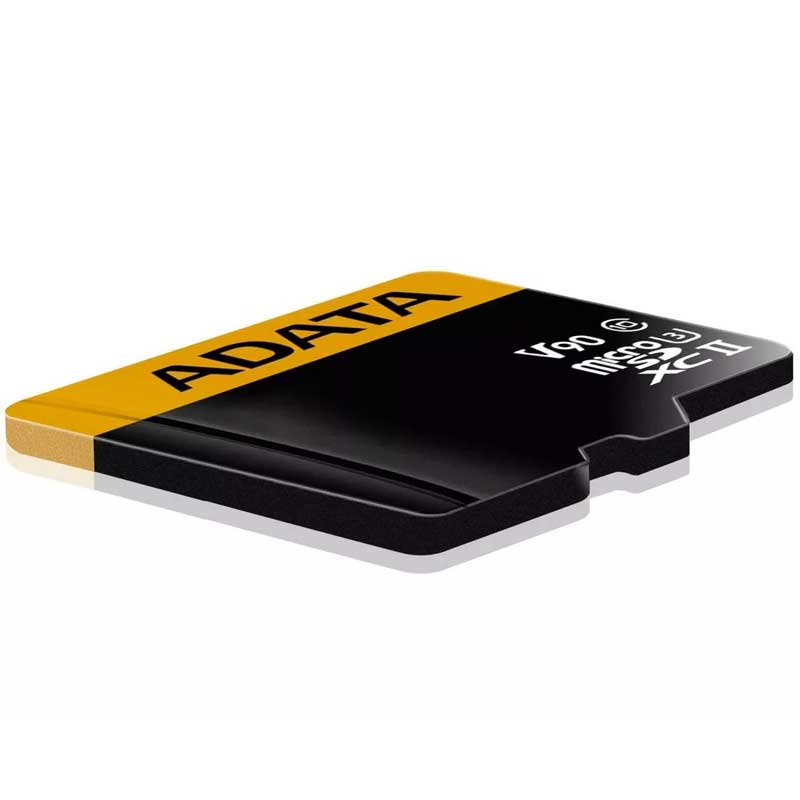 Memoria Micro SDXC 64GB ADATA V90 Clase 10 Premier One 8K Ultra HD Juegos 3D AUSDX128GUII3CL10-CA