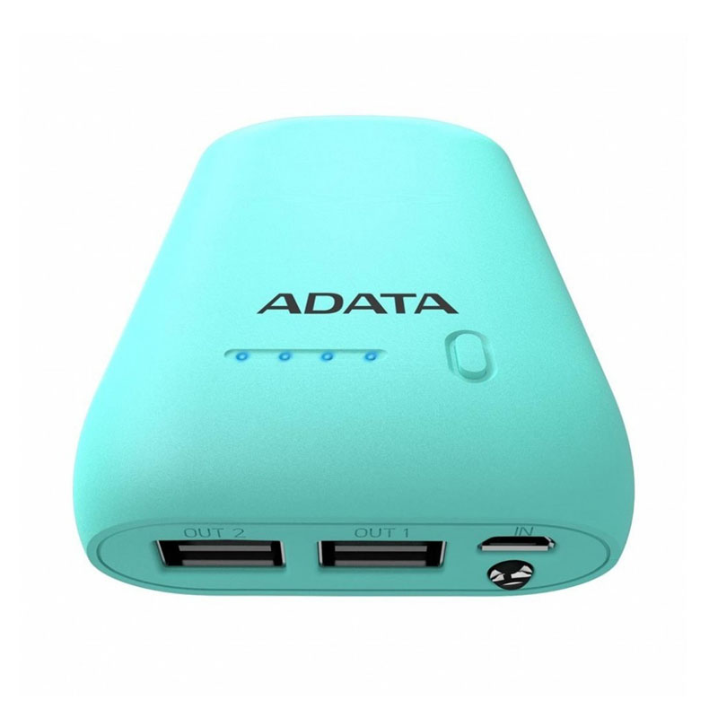 Power Bank Adata Bater?a Portatil 10050mah Led P10050 Aqua