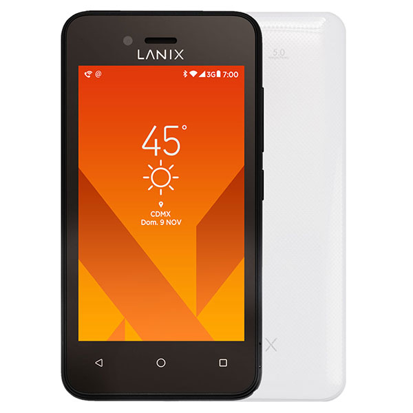Celular LANIX 3-G X230 Color BLANCO Telcel