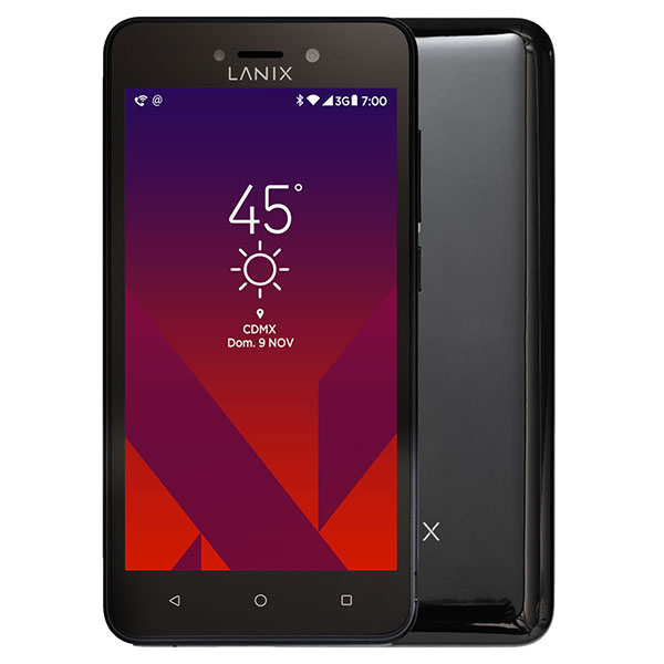 Celular  LANIX 3-G X530 Color NEGRO Telcel