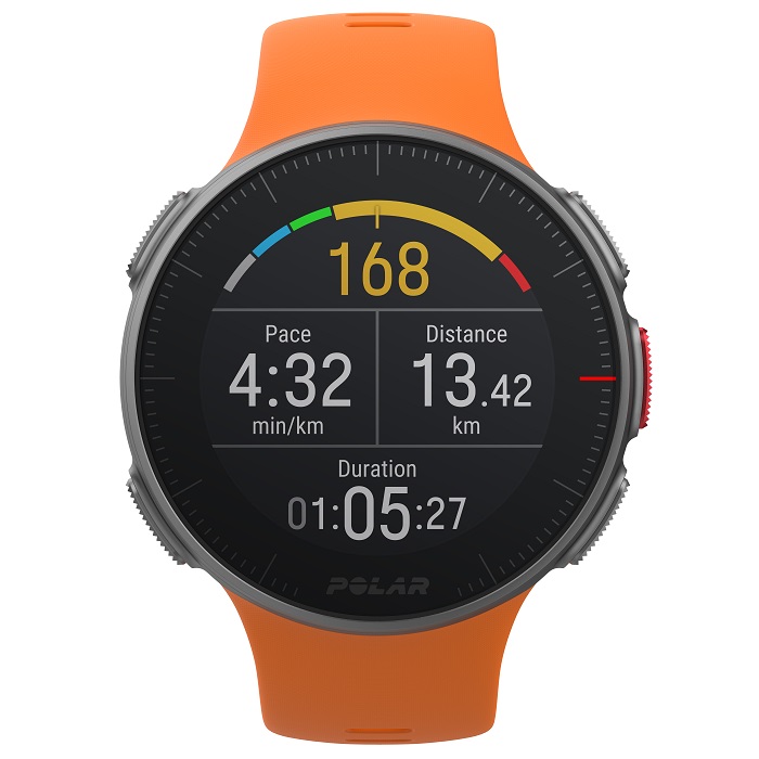 Reloj Multisport Polar Vantage V Naranja Gps Glonass Potencia