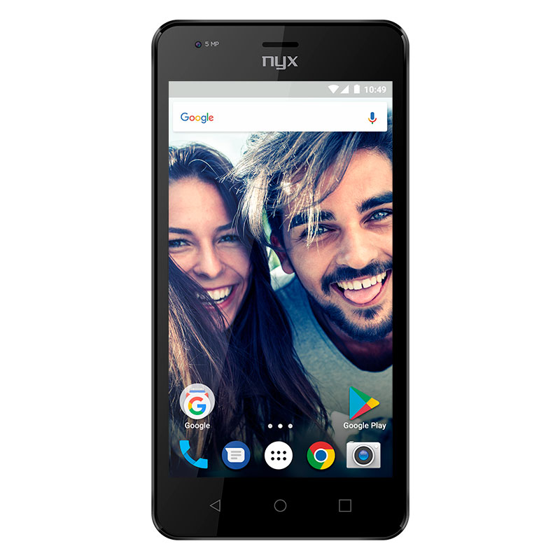 Celular NYX MOBILE LTE GO-X Color NEGRO Telcel
