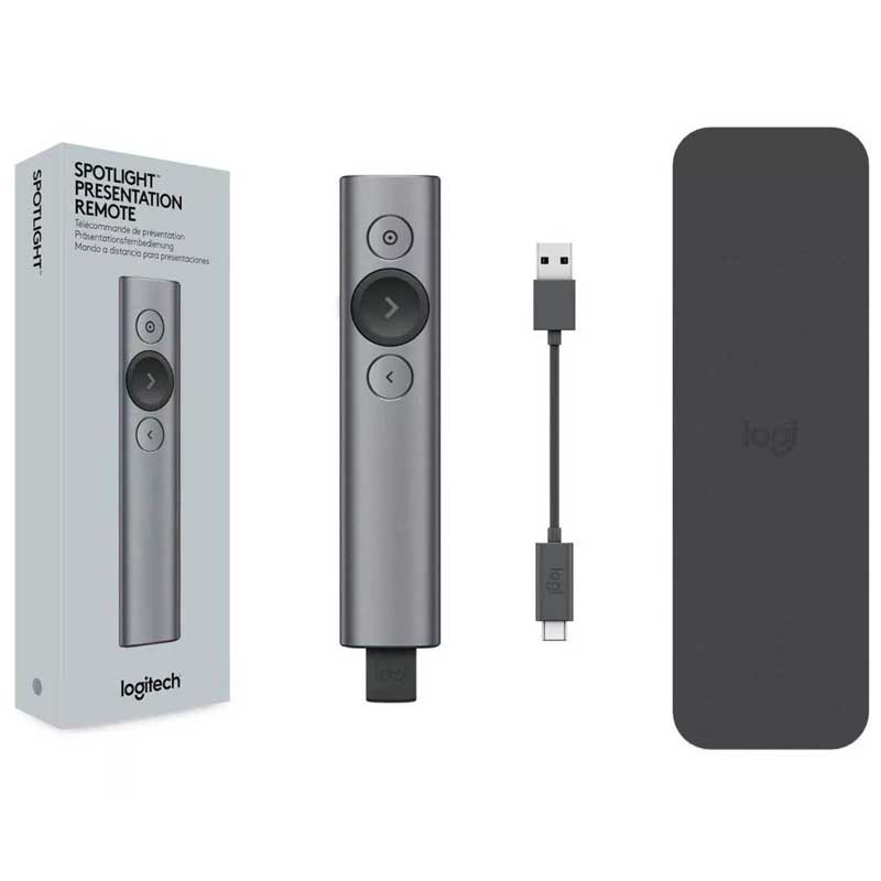 Presentador LOGITECH Spotlight Apuntador Laser Digital 910-005216