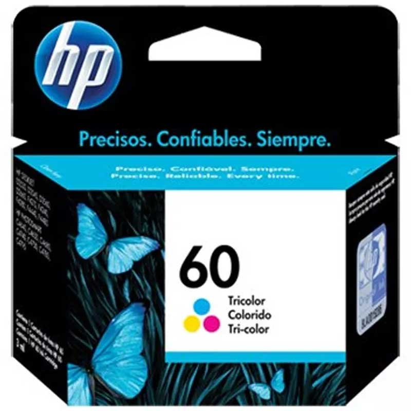  Cartucho Hp 60 Tricolor Para Deskjet D2545 Cc643wl Original