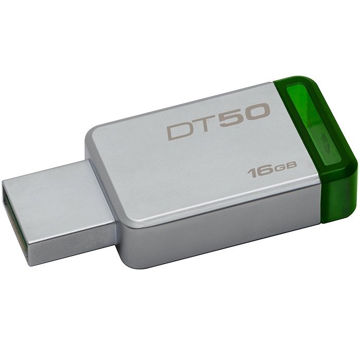 Memoria Flash USB 3.0 Kingston DataTraveler 50 16GB Metalica DT50/16GB