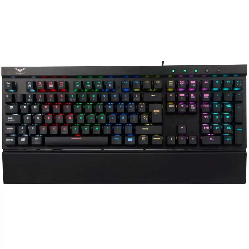 Teclado Naceb Scorpius Mecanico Led Rgb Anti-ghosting Na-092