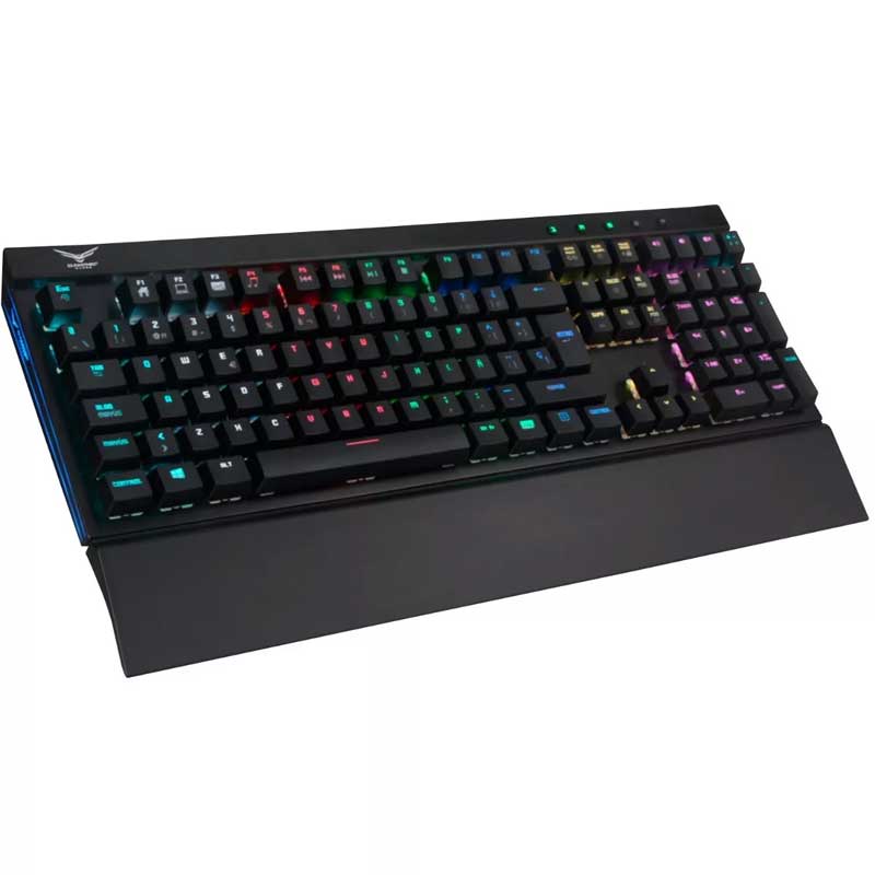 Teclado Naceb Scorpius Mecanico Led Rgb Anti-ghosting Na-092