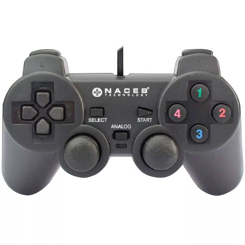 Gamerpad Naceb Usb Con Vibracion Na-0917