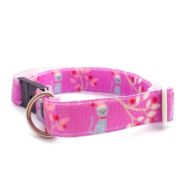 Collar Para Gato Con Diseño Navideño De Elástico Y Broche De Seguridad Breakaway. Marca Nyucat