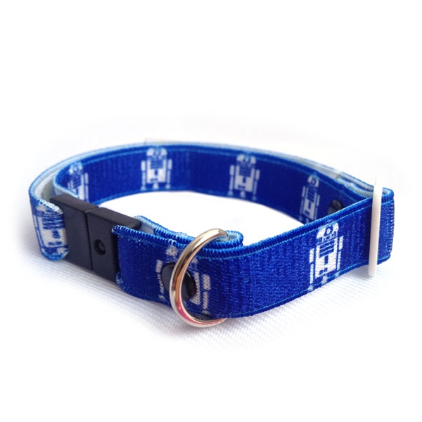 Collar Para Gato Con Dise?o En Azul De El?stico Y Broche De Seguridad Breakaway. Marca Nyucat