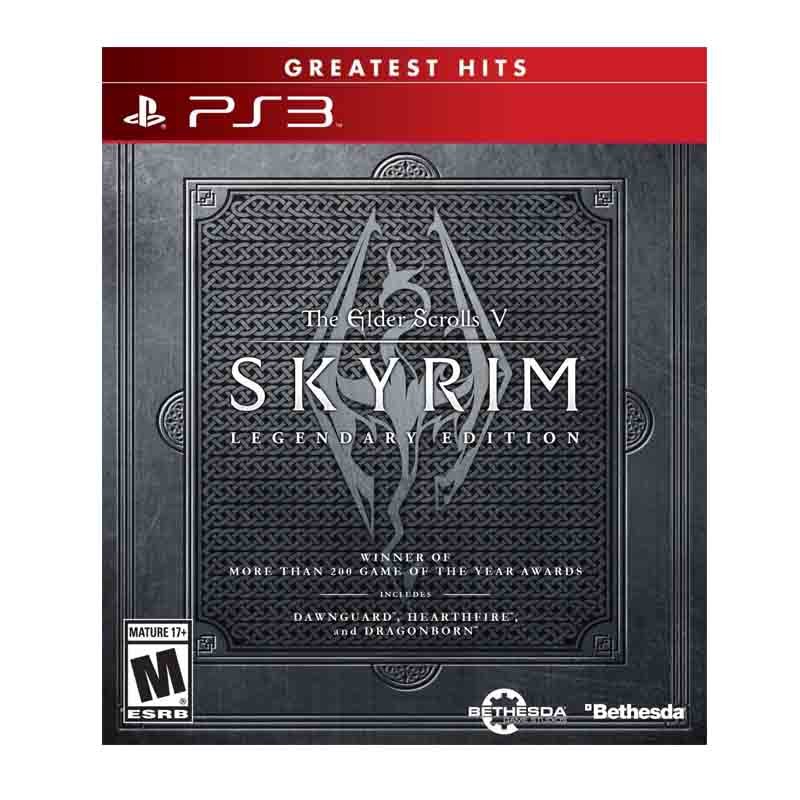 PS3 Juego Skyrim Legendary Edition