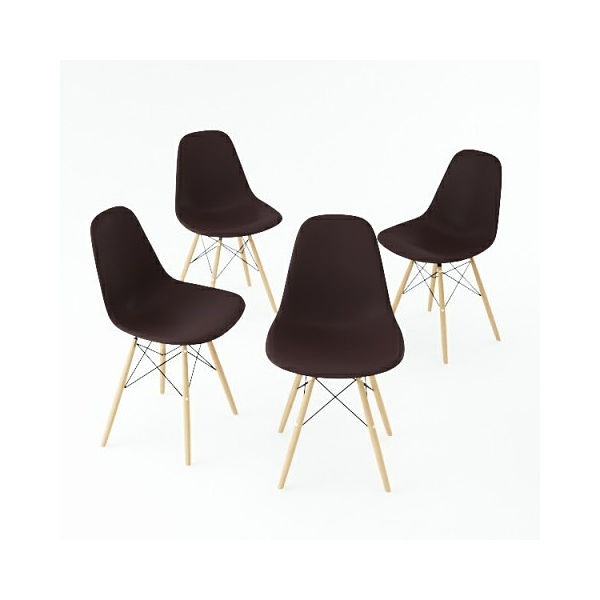 Set 4 Sillas Réplica Eames Cafe Nuuk Concept