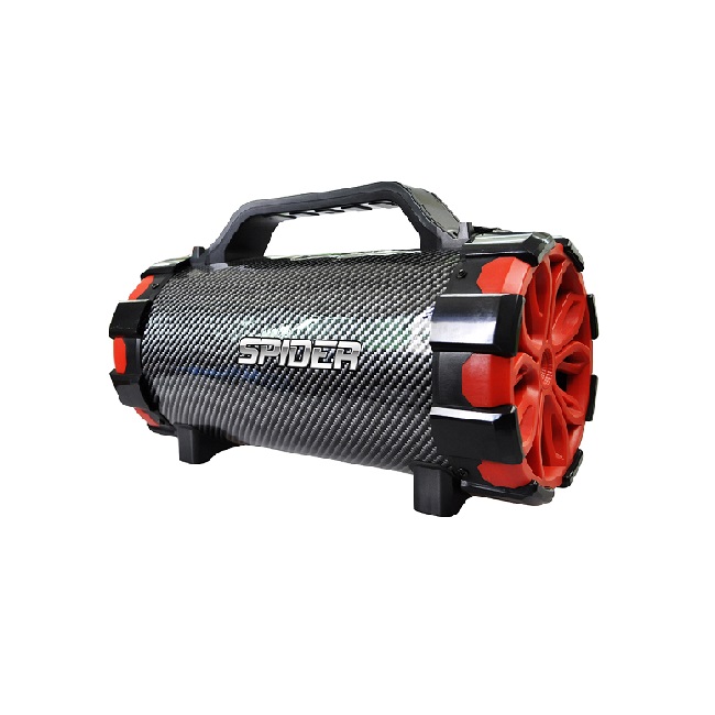 BOCINA TIPO BAZOOKA 4" 300 W MICROFONO, USB, BLUETOOTH, SD, CONTROL, BATERIA RECARGABLE, LED