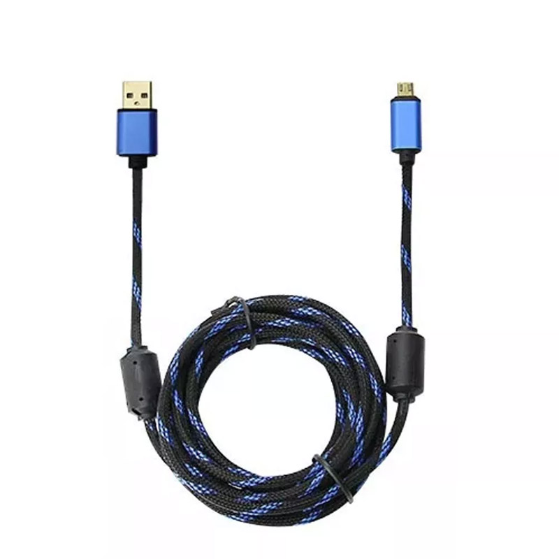 Ps4 / Xbox One / Celulares Android Cable Cargador De 3 Metros