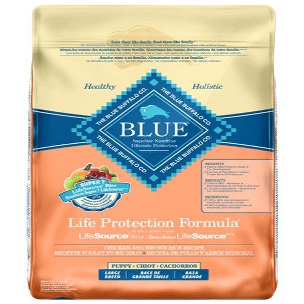 Blue Buffalo Alimento para cachorros de raza grande Life Protection Fórmula pollo 12 Kg