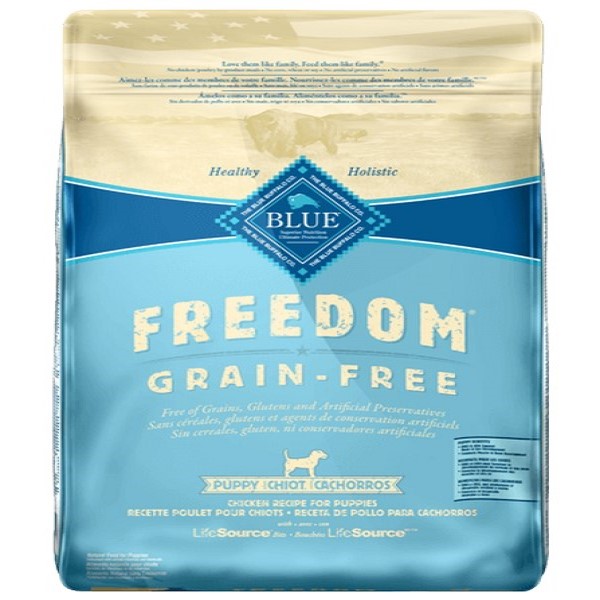 Blue Buffalo Alimento para cachorro Freedom Pollo sin cereales 4.5 Kg
