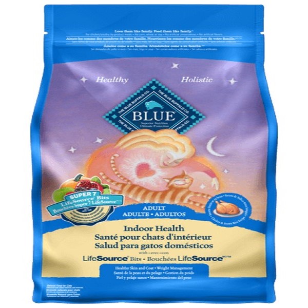 Blue Alimento Para Gato Adulto Control Bolas De Pelo Pollo Y Arroz Integral 0.9 Kg