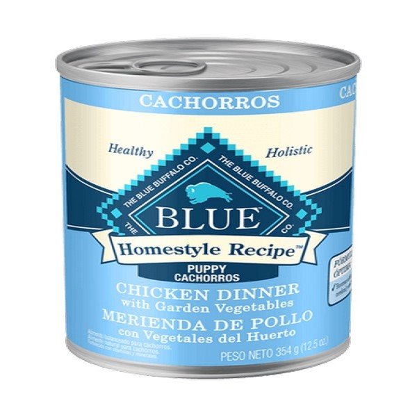 Blue Buffalo Alimento Húmedo para cachorro Merienda de Pollo con Vegetales del Huerto 354 g