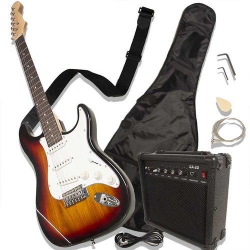 Guitarra Electrica Amplificador Tipo Stratocaster Accesorios Musica Café