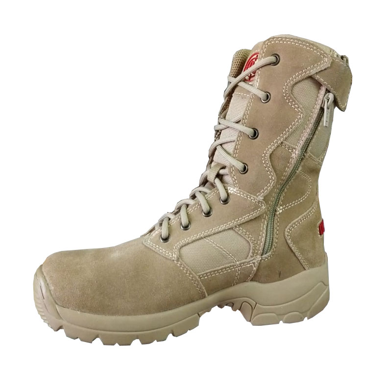 Bota Táctica Arena Octactical Duty Gear Alta Con Cierre Hombre