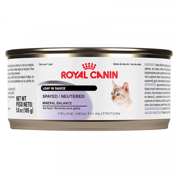 Royal Canin Alimento Húmedo con minerales balanceados para Gatos Esterilizados 165 gr