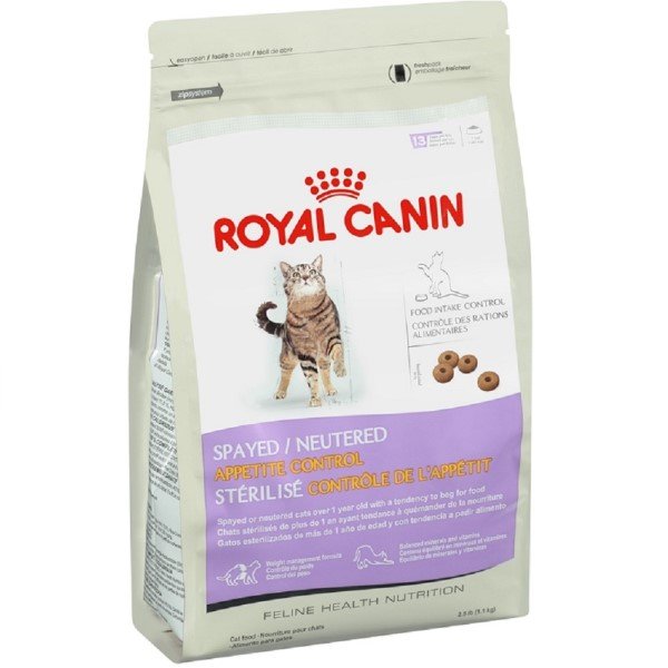 Royal Canin Alimento para Gato Adulto Esterilizado Control del Apetito 2.7 Kg
