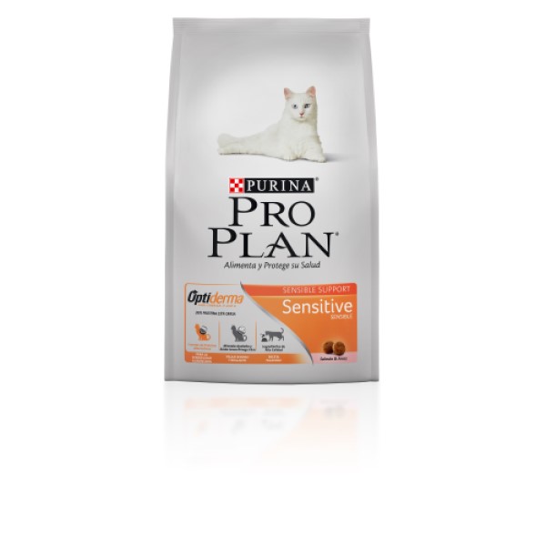 Pro Plan Alimento Para Gato Adulto Optiderma Piel Sensible 3 Kg