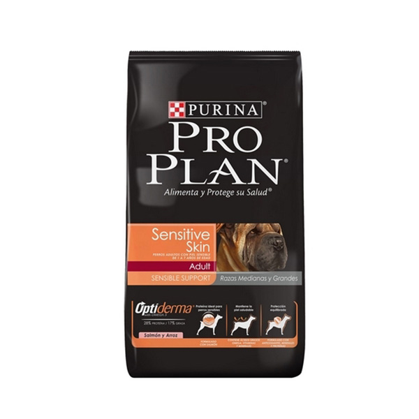Pro Plan Alimento Para Perro Adulto Optiderma Piel Sensible 3 Kg